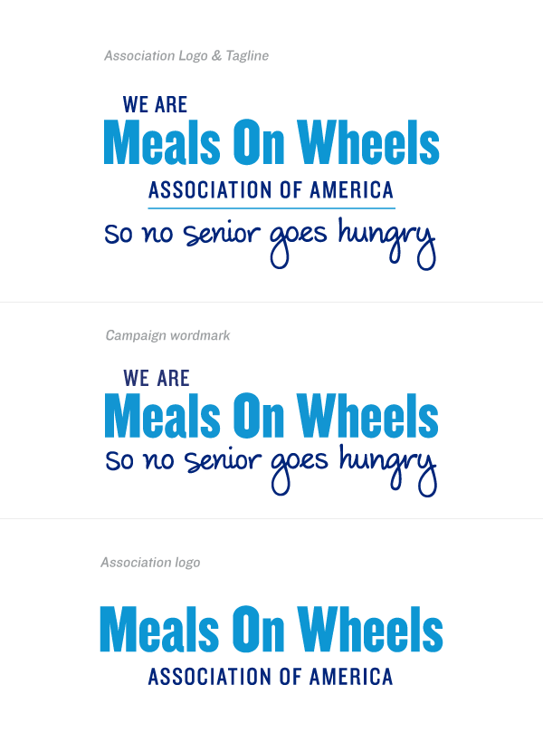 Meals On Wheels Branding