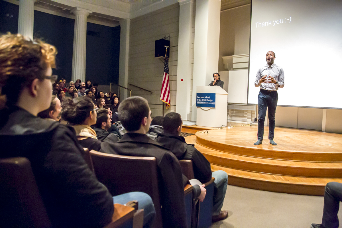 Eddie Opara speaks to AIGA DC